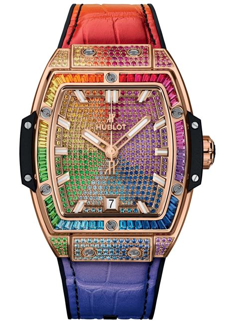 hublot spirit of big bang sapphire rainbow|spirit of big bang price.